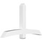 Ekena Millwork Bellingham Architectural Grade PVC Gable Bracket, 72"W x 42"H x 6"D x 6"F, 14/12 Pitch GBP072X42X0606BEL00 - alternate 1